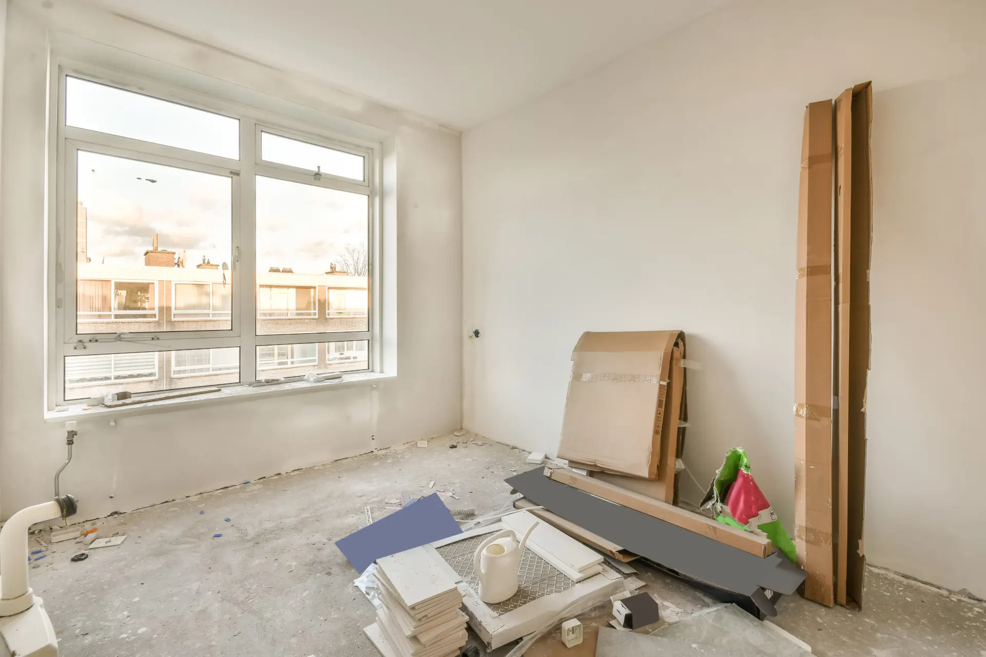Vivienda despejada y preparada para una reforma